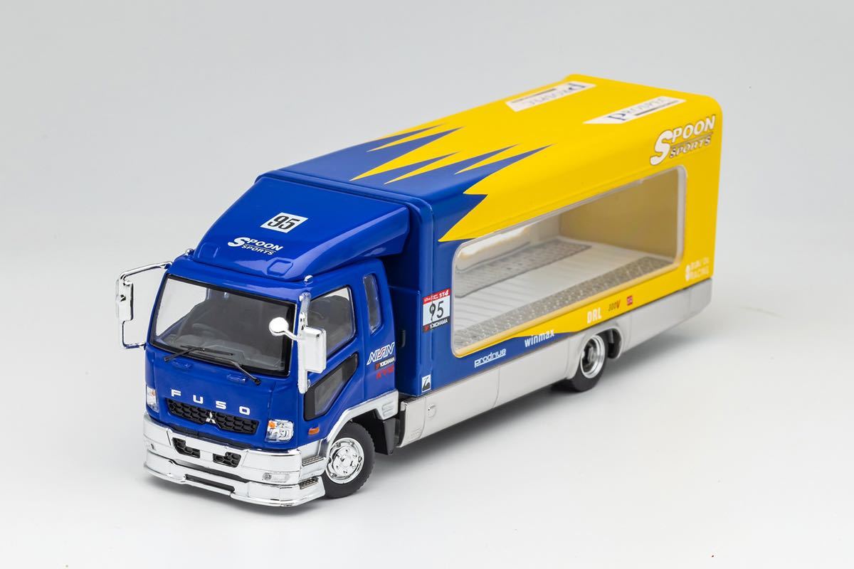 1/64 GCD Mitsubishi Fuso Fighter 三菱　ふそう　ファイター　Spoon スプーン