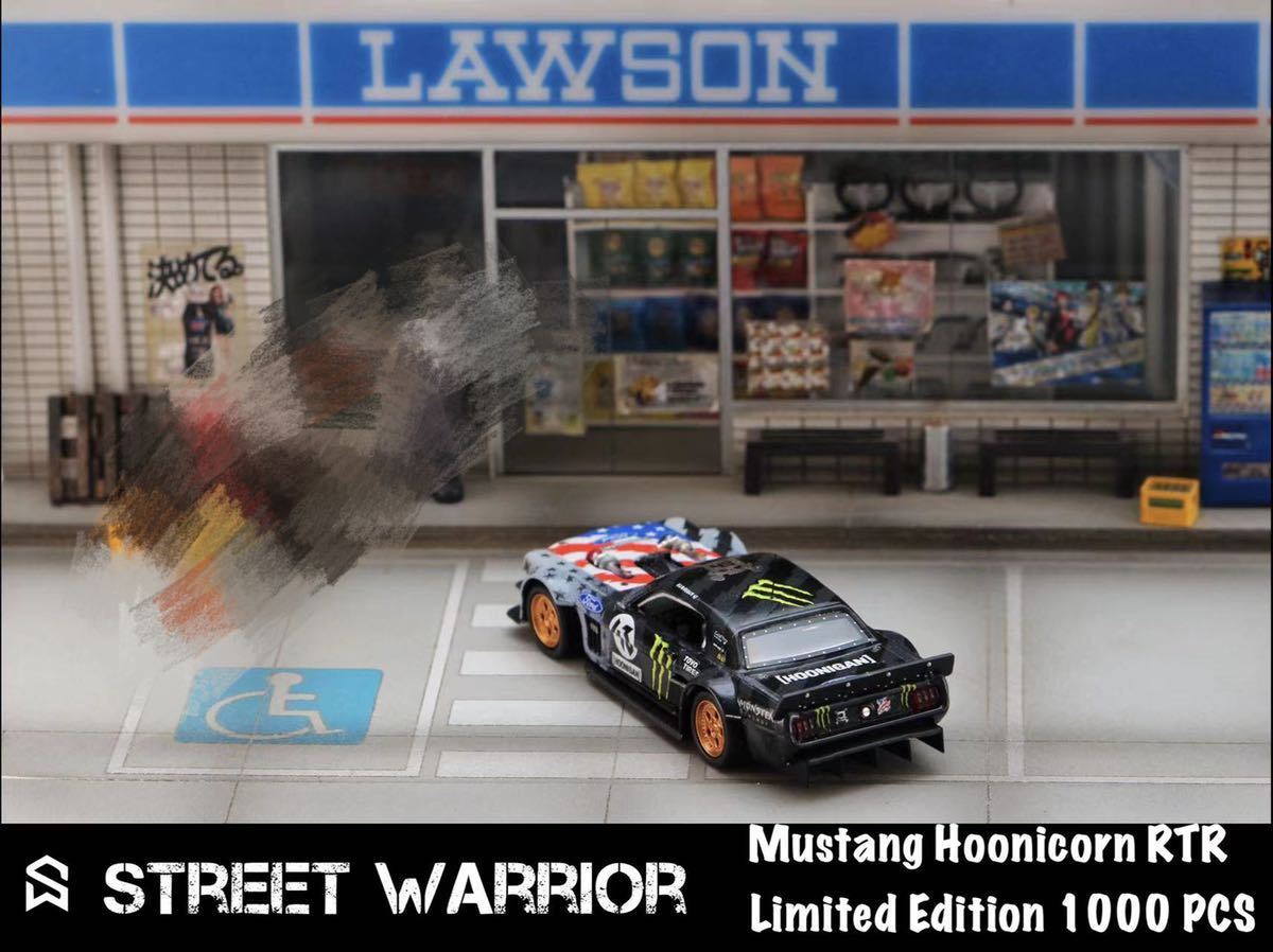 1/64 Street Weapon hoonicorn MUSTANG 1965 RTR フォード マスタング　モンスター_画像2