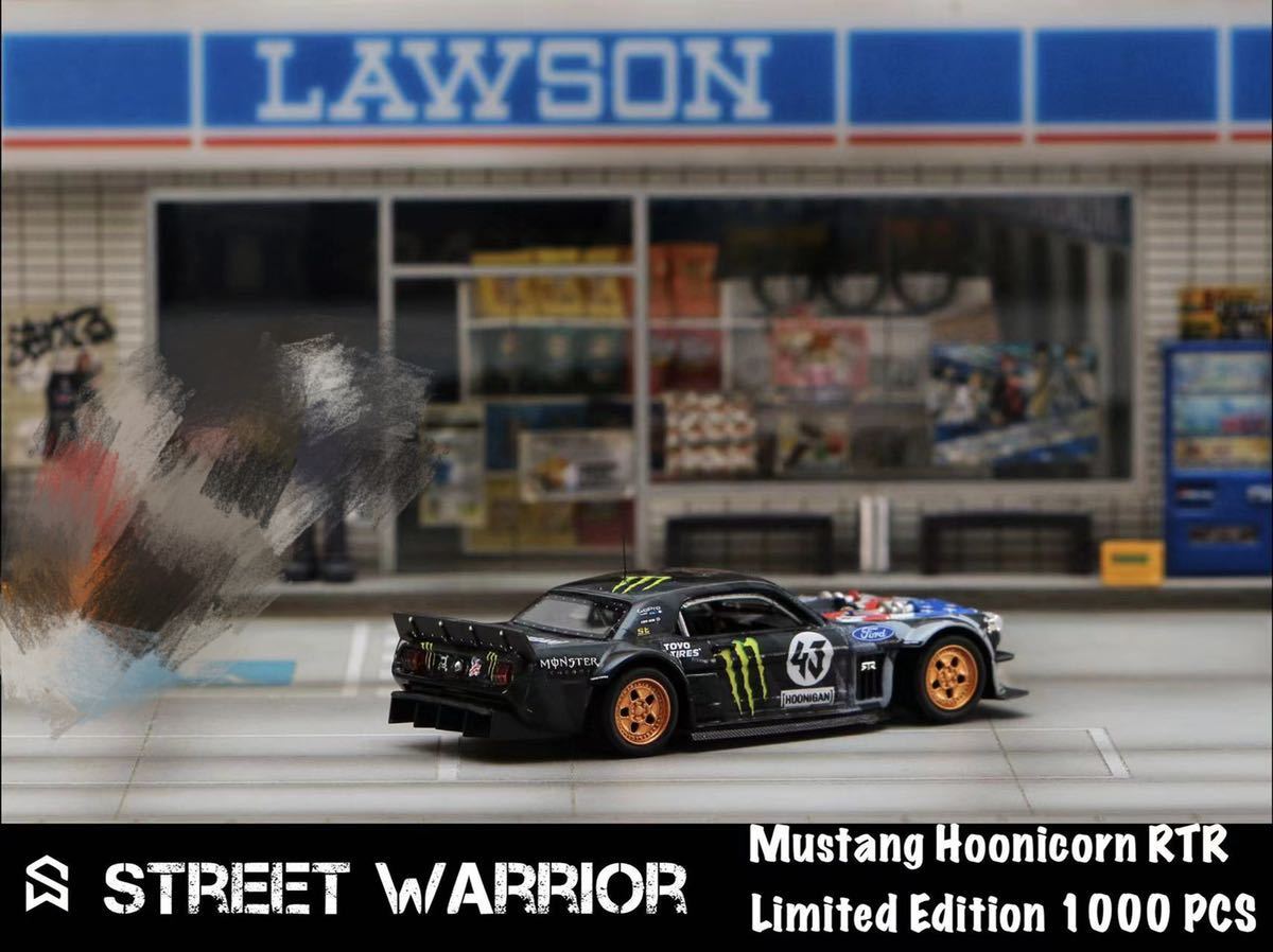 1/64 Street Weapon hoonicorn MUSTANG 1965 RTR フォード マスタング　モンスター_画像3