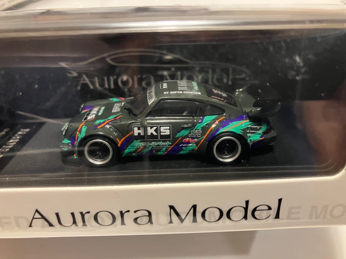 1/64 aurora model ポルシェ RWB 964 hks_画像5