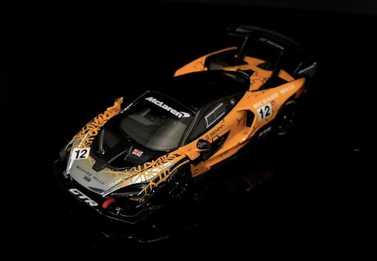 1/64 LCD McLaren Senna GTR マクラーレン　セナ　オレンジ_画像1