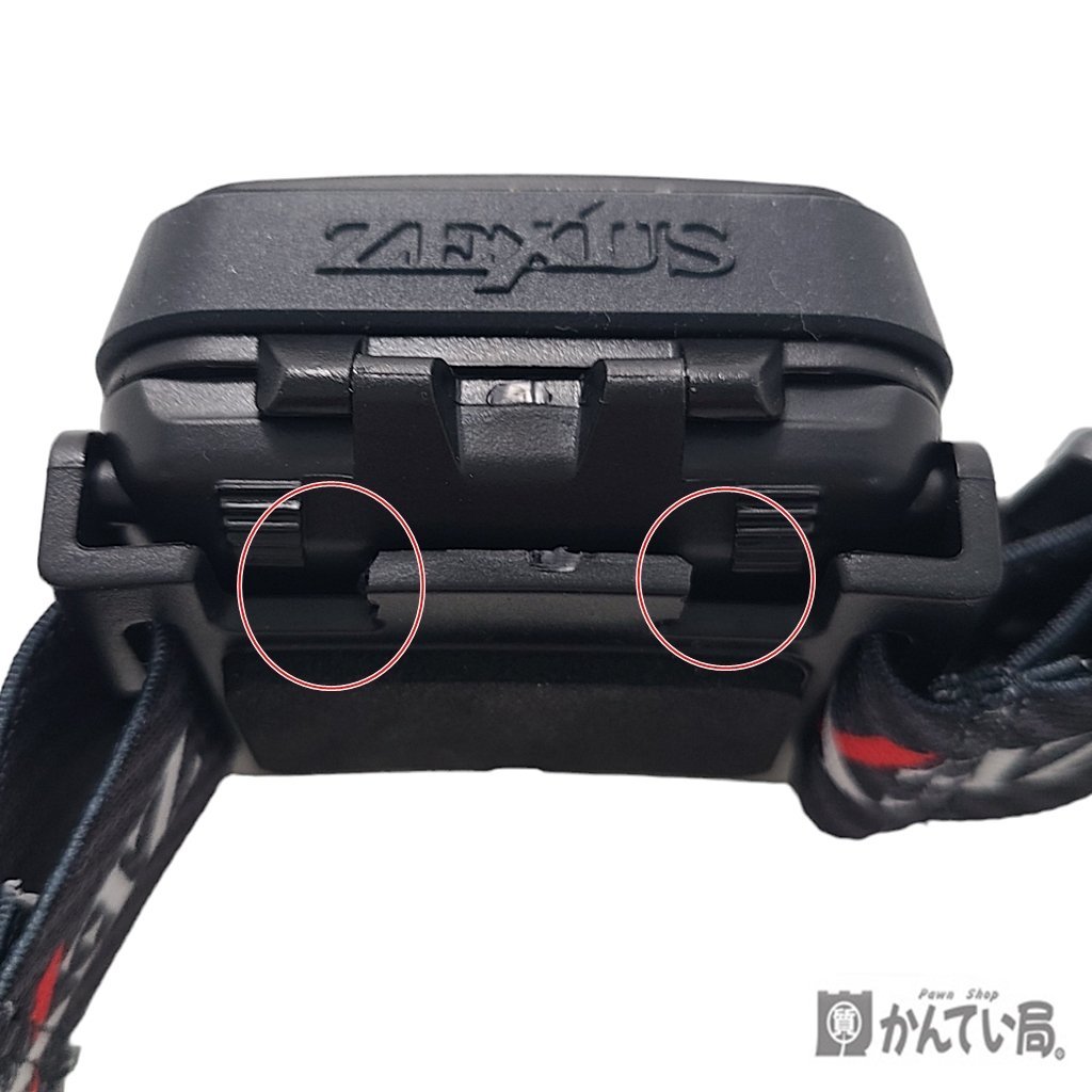 ZEXUS ゼクサス ヘッドライト ZX-180 白色・電球色 アウトドア ヘッドランプ 点灯確認済み 現状販売品の画像5