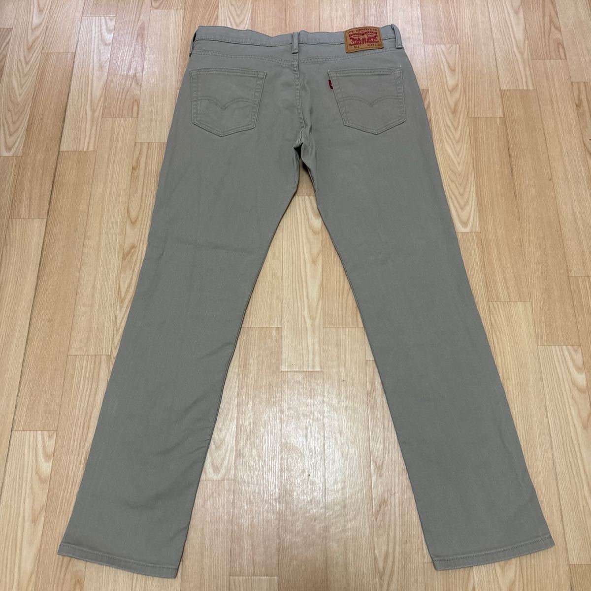 Levi's ☆即決☆ スリム カラー 511 W34 (86cm) L32 (80cm) リーバイス 管理番号Kー60234501517_画像5