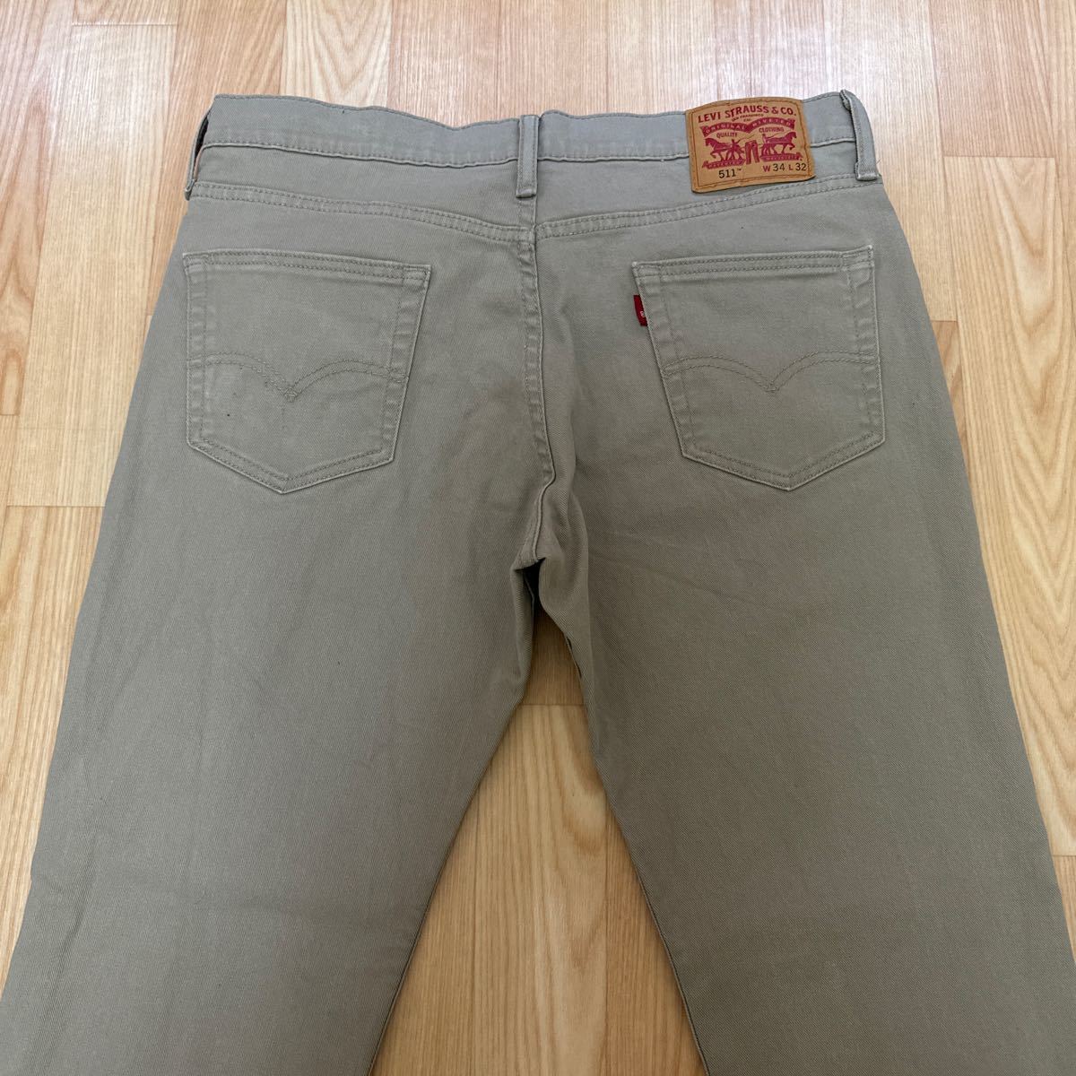 Levi's ☆即決☆ スリム カラー 511 W34 (86cm) L32 (80cm) リーバイス 管理番号Kー60234501517_画像6