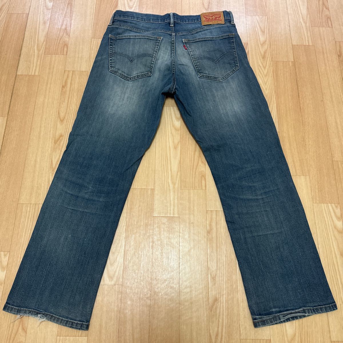 Levi's ☆即決☆ ダメージ リラックスストレートフィット 559 W32 (85cm) L30 (71cm) リーバイス 管理番号Dー60252501517_画像6