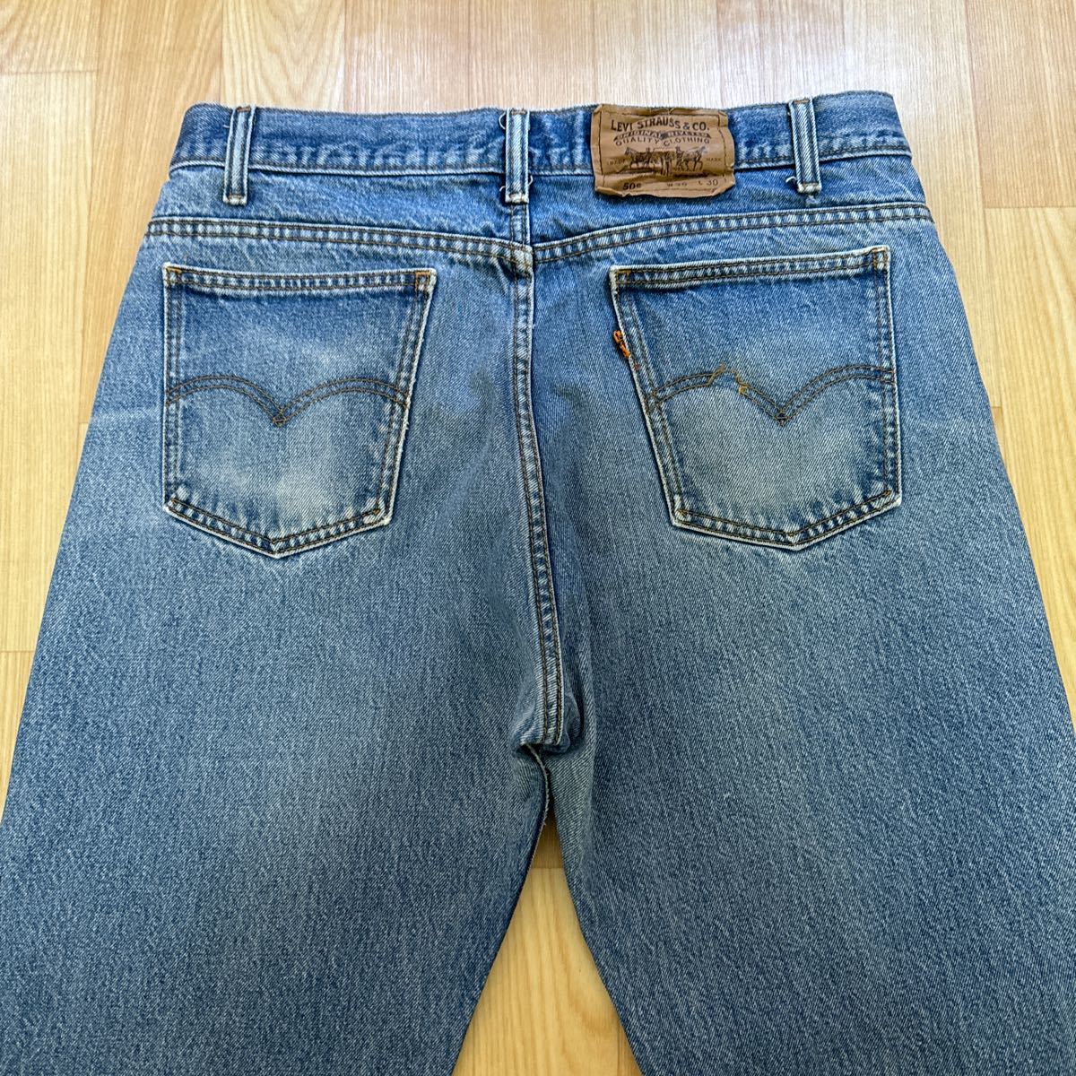 Levi's ☆即決☆ オレンジタブ ストレート 505 W36 (87cm) L30 (74cm) リーバイス 管理番号Bー60270501517_画像6