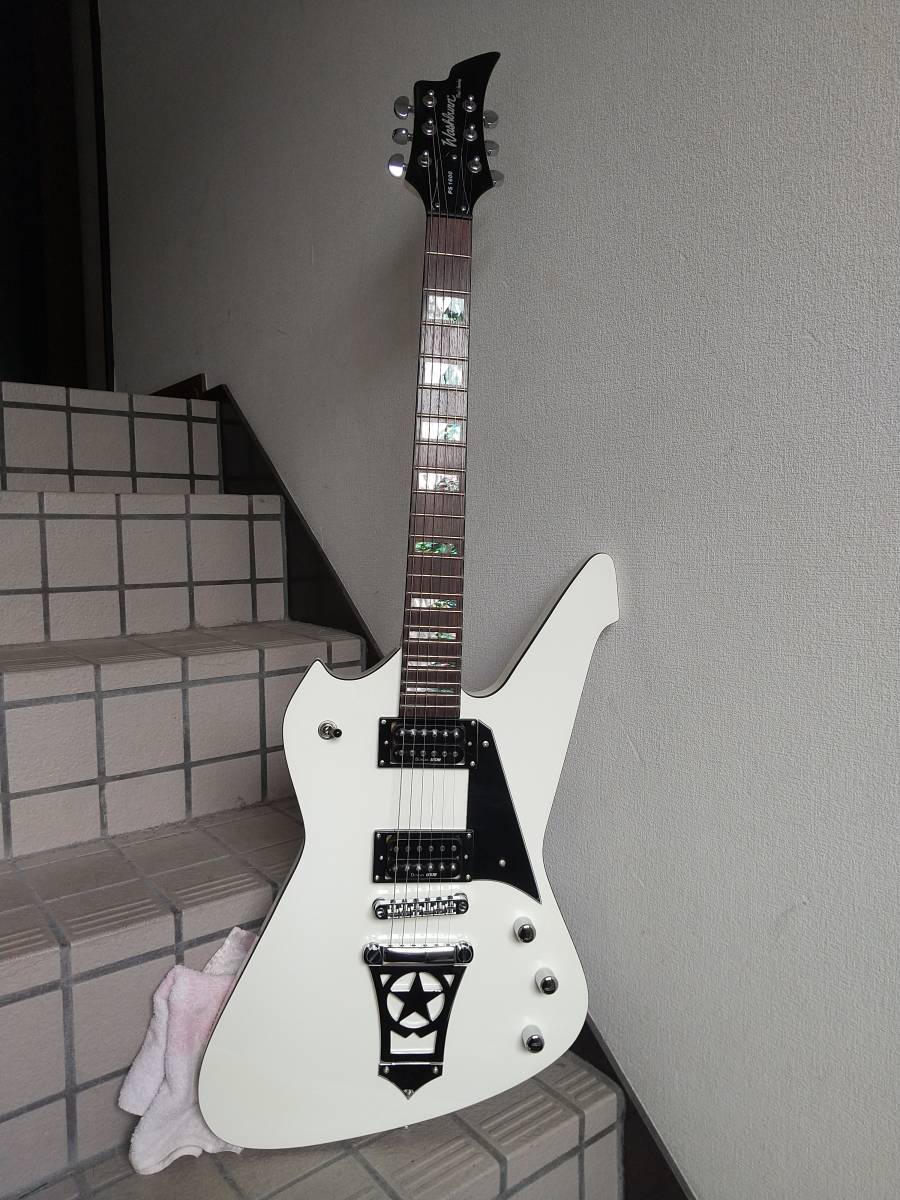 Washburn PS-1600 ホワイト Paul Stanley KISS _画像1