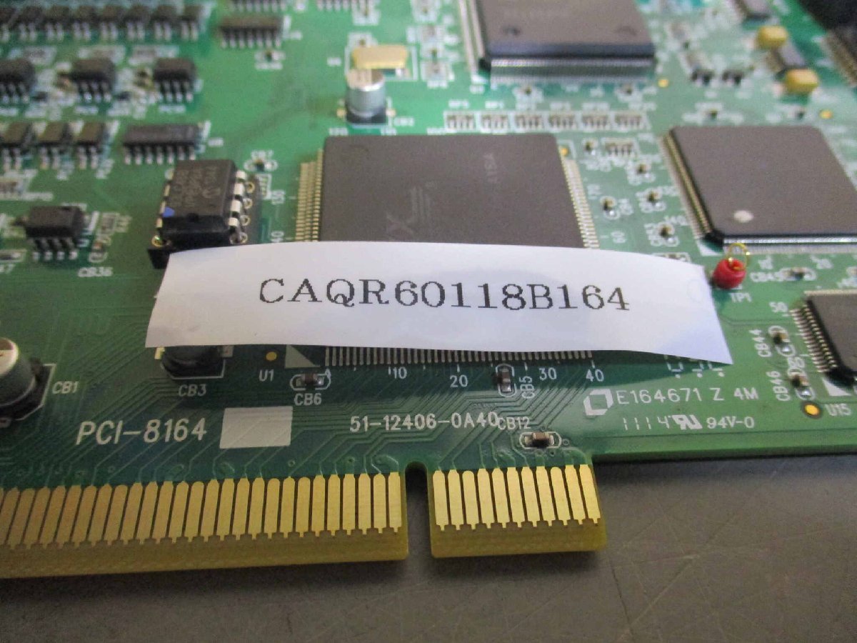 中古 ADLINK PCI-8164 モーションコントロールカード (CAQR60118B164)_画像5
