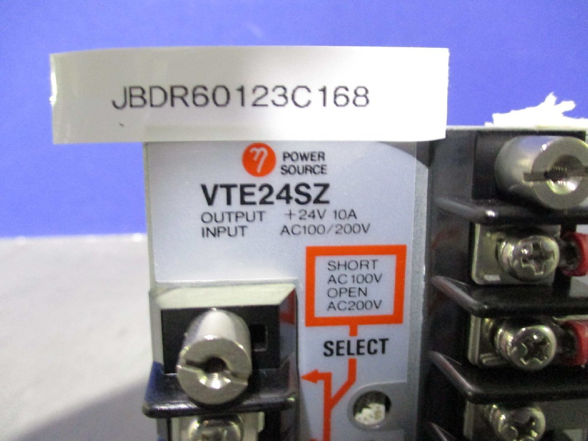 中古 POWER SOURCE VTE24SZ AC100/200V (JBDR60123C168)_画像1