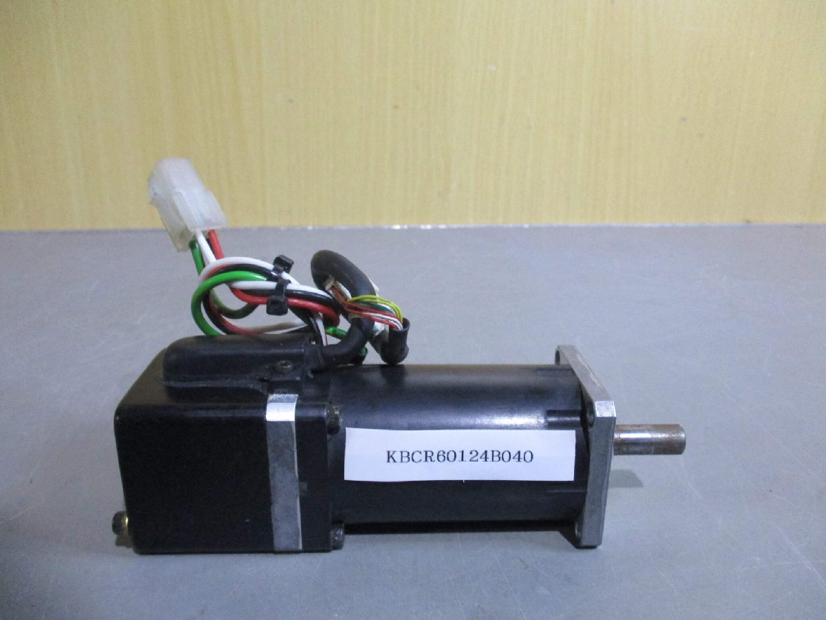 中古 SANKYO AC SERVO MOTOR MC101NS302SNN18 ACサーボモーター 100W (KBCR60124B040)_画像1