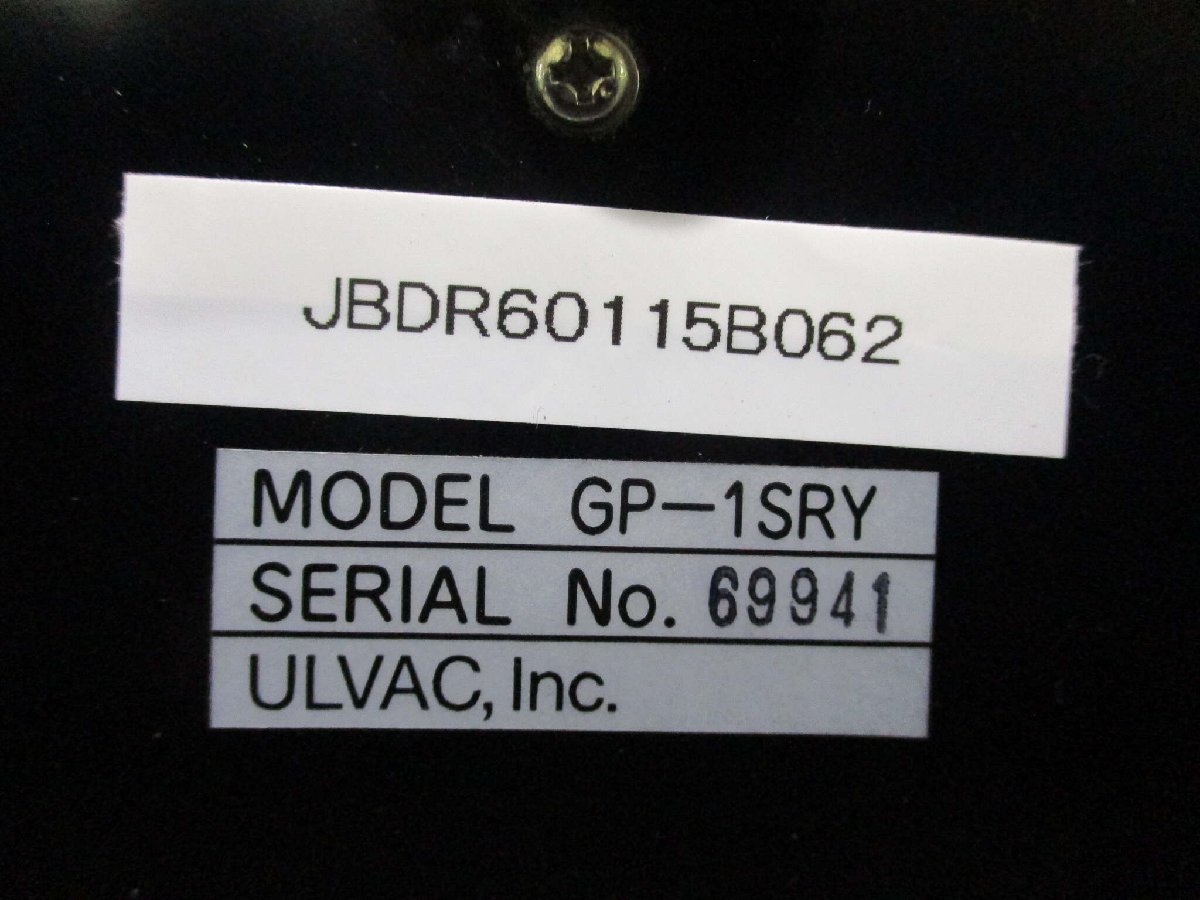 中古ULVAC GP-1SRY ピラニー真空計(JBDR60115B062)_画像1