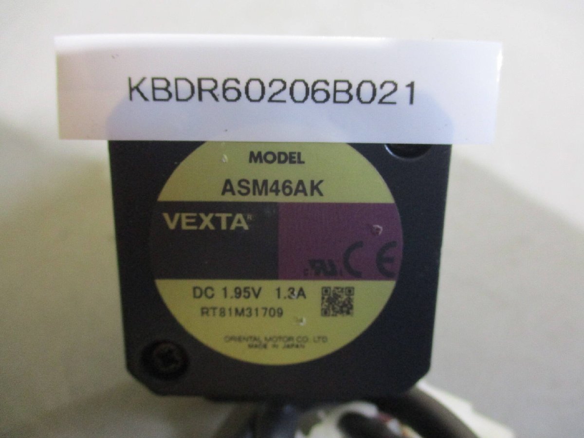 中古 ORIENTAL MOTOR VEXTA ASM46AK-A46 ステッピングモーター (KBDR60206B021)_画像1