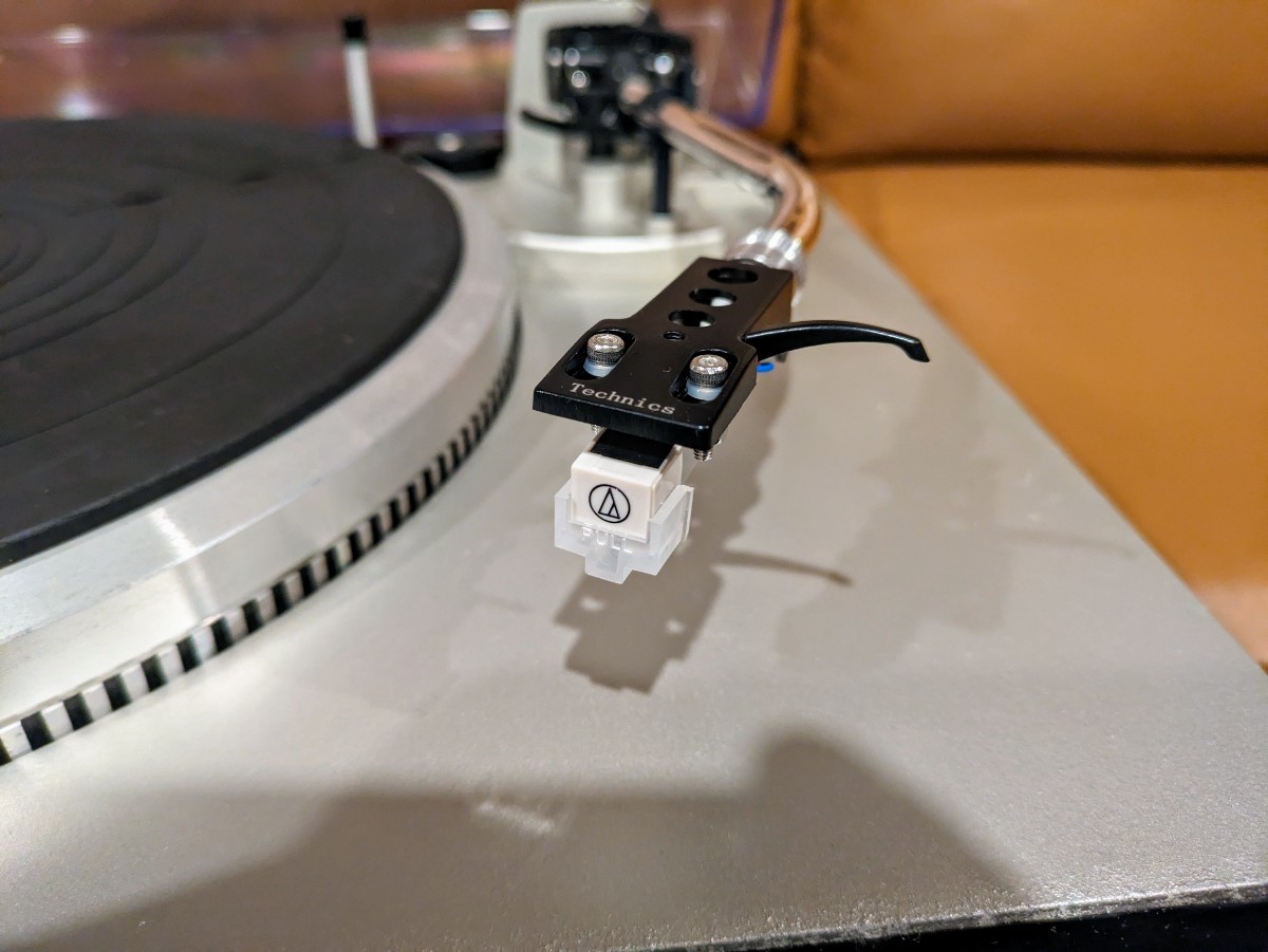 メンテナンス済 Technics SL-Q33 新品カートリッジ フルオートレコードプレーヤー クォーツ ダイレクトドライブ_画像5