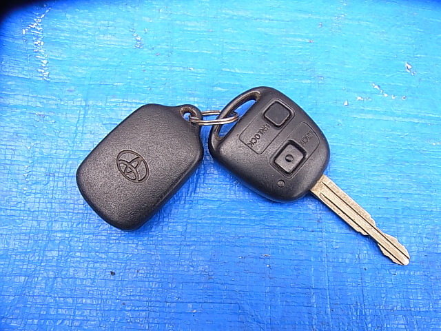 48020 251251-5100 Toyota оригинальный дистанционный ключ 2 кнопка 2 шт. комплект Alphard Estima Sienta и т.п. рабочий товар стоимость доставки 200 иен труба 9-61