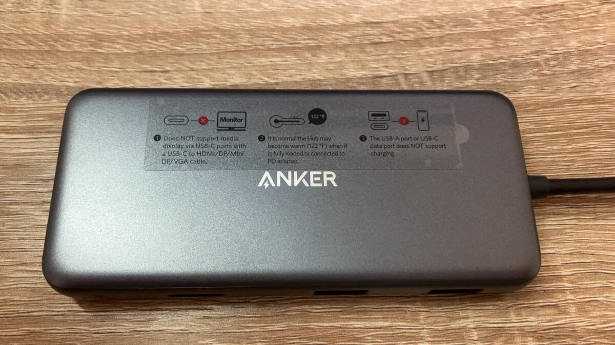 新品未使用　Anker PowerExpand 8-in-1　アンカー　USB ハブ_画像2