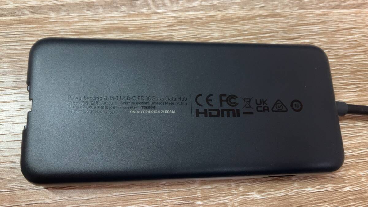 新品未使用　Anker PowerExpand 8-in-1　アンカー　USB ハブ_画像5