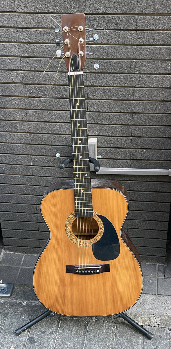 ☆直接引取限定☆ATLASフォークギターFolk Guitar 楽器 アコースティックギター　弦楽器 中古品_画像1