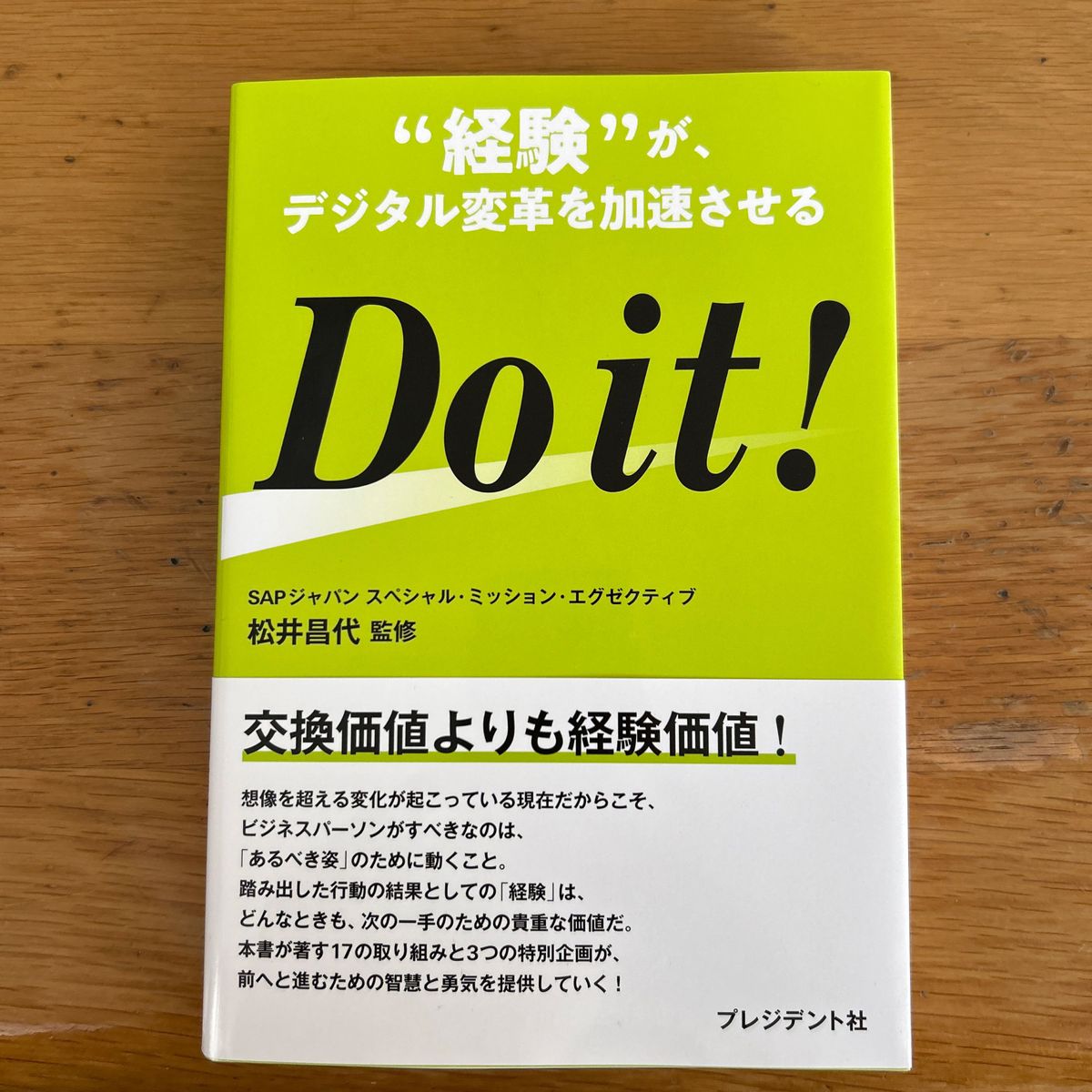 Ｄｏ　ｉｔ！　“経験”がデジタル変革を加速させる 松井昌代／監修 （978-4-8334-5201-4）