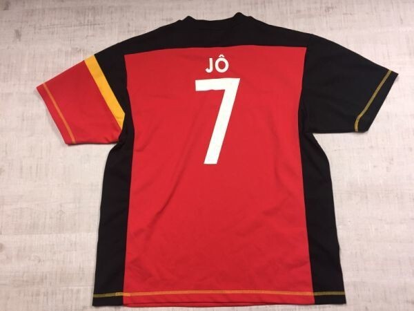 サッカー Jリーグ 名古屋グランパスエイト ジョー 元ブラジル代表 背番号7 半袖ユニフォーム ゲームシャツ レプリカ メンズ Lの画像3