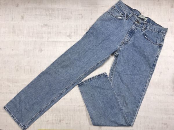 リーバイス Levi's LEVI STRAUSS Signature アメカジ レトロ 定番 ブルーデニムパ ンツ ボトムス メンズ IDEALジップ 32 青_画像1