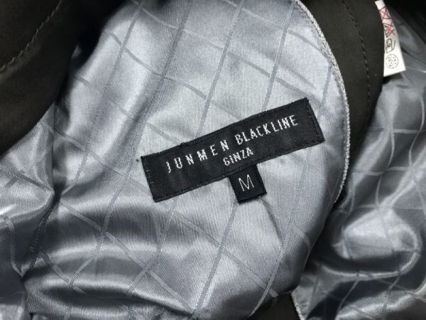 ジュンメン JUNMEN BLACK LINE GINZA ネオお兄系 ロック グランジ Y2K 00s 古着 M-65型 ミリタリー ジャケット メンズ M カーキ_画像2