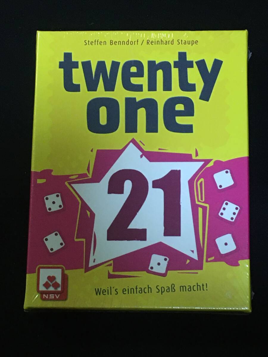 ■アナログゲーム『twenty one 21　トウェニーワン』輸入版_画像1