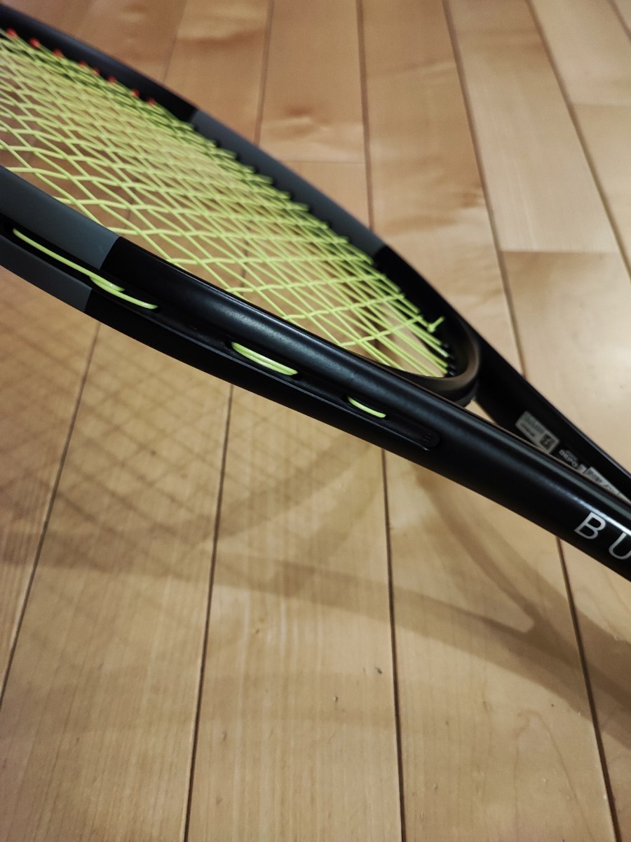 (中古)BURN100S バーン v4.0 G2 wi Wilson ウィルソン テニス ラケット_画像7