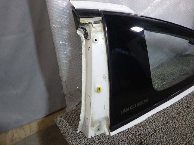 H6 year 180SX RPS13 left rear quarter panel quarter glass panel cut S13[ZNo:05009164]