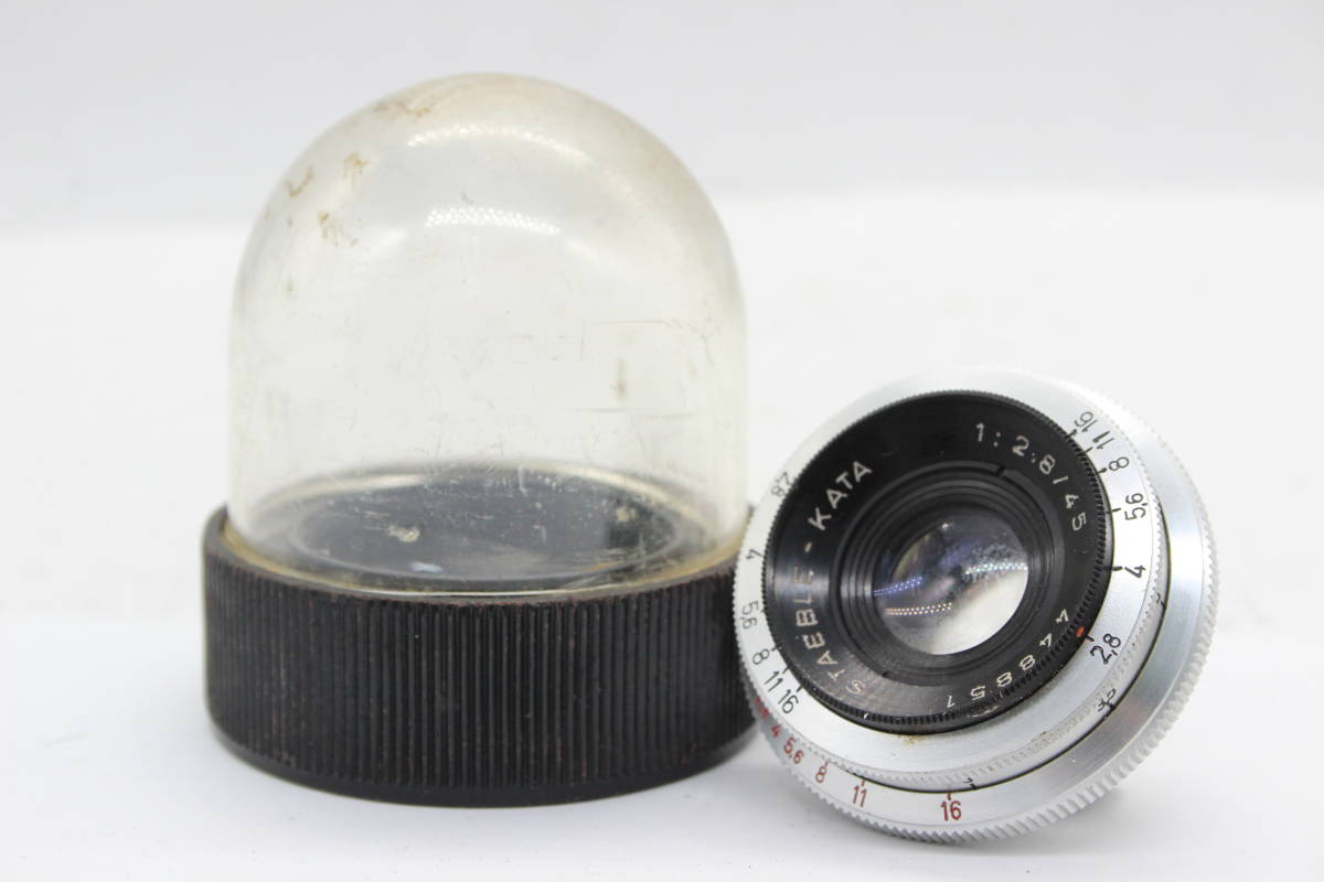 【訳あり品】 Staeble-Kata 45mm F2.8 ケース付き レンズ s6556_画像1