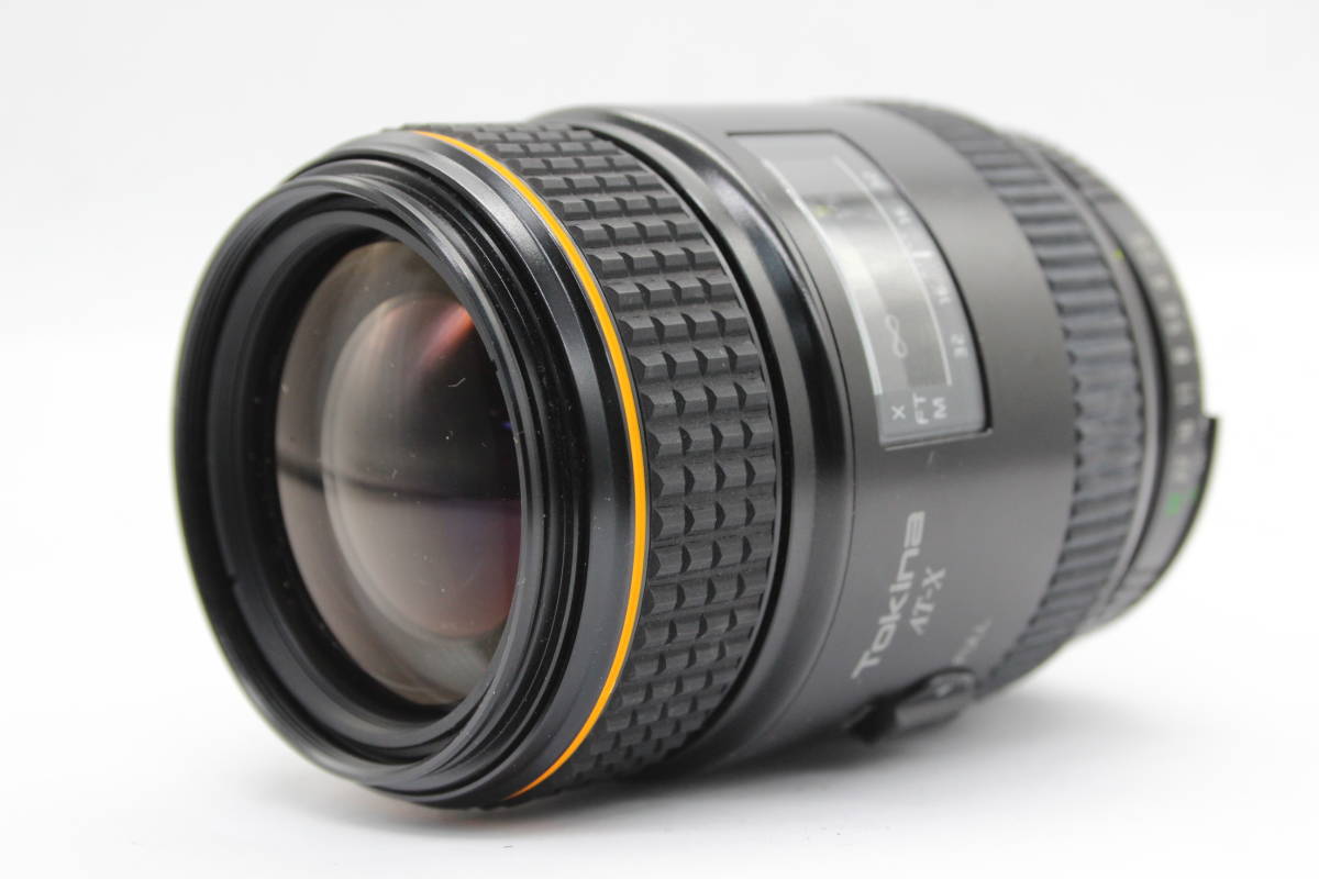 【返品保証】 トキナー Tokina AT-X AF 100 Macro 100mm F2.8 ニコンマウント レンズ s6563の画像1