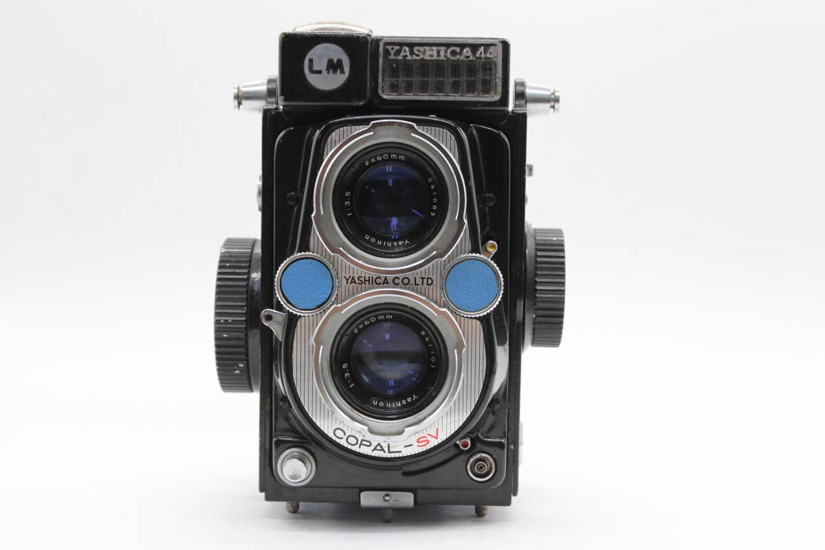 【訳あり品】 ヤシカ Yashica 44 LM Yashinon 60mm F3.5 二眼カメラ s6597_画像2