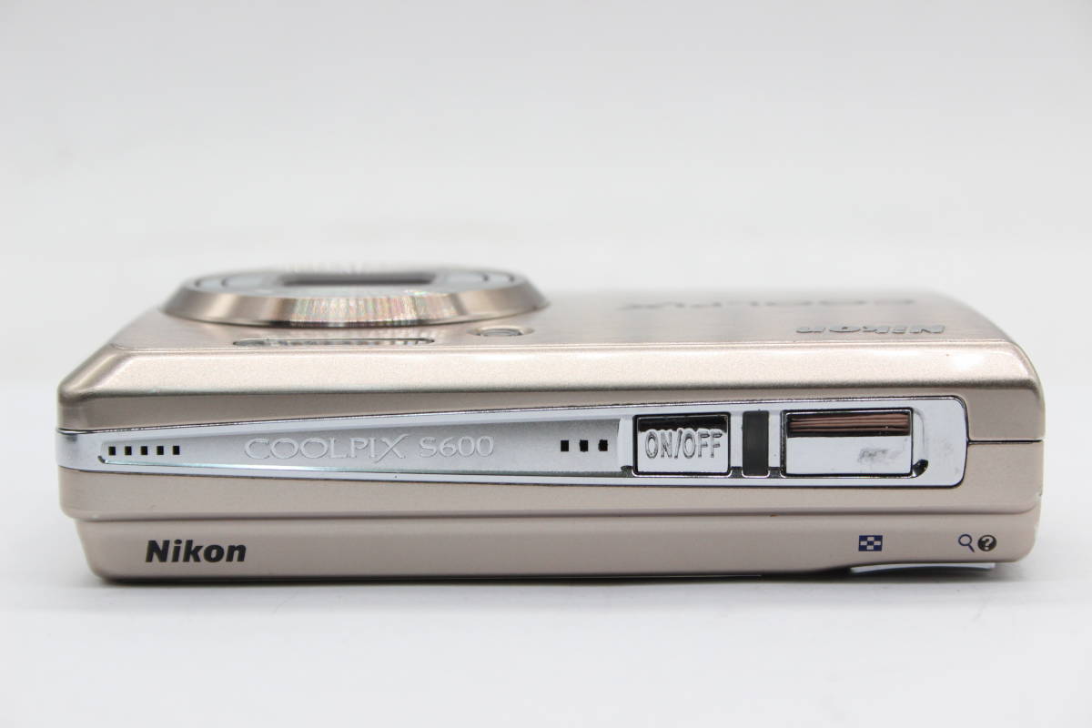 【返品保証】 ニコン Nikon Coolpix S600 4x バッテリー チャージャー付き コンパクトデジタルカメラ s6670_画像6