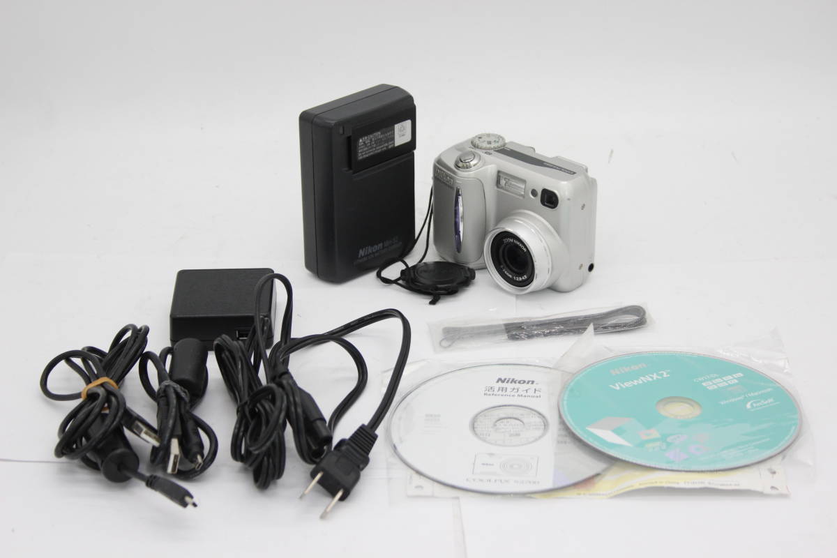 【返品保証】 ニコン Nikon Coolpix E885 バッテリー チャージャー付き コンパクトデジタルカメラ s6672