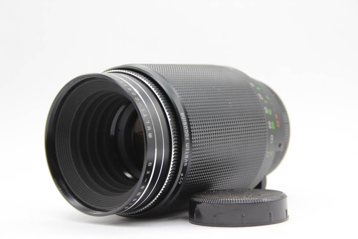 【訳あり品】 シグマ Sigma XQ MULTI-COATED 100mm F2.8 M42マウント レンズ s6696_画像1