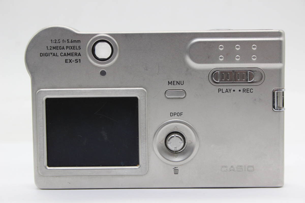 【返品保証】 カシオ Casio Exilim EX-S1 5.6mm F2.5 バッテリー チャージャー付き コンパクトデジタルカメラ s6723_画像4