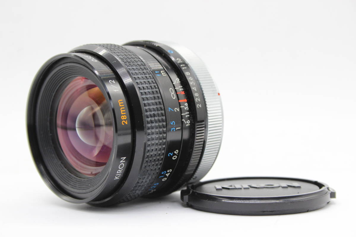 10125円 【返品保証】 KIRON PRECISION MC 28mm F2 キャノン 10125円 【返品保証】 KIRON PRECISION MC 28mm F2 キャノン