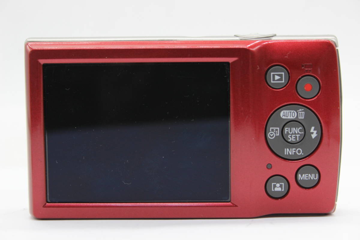 6963円 【美品 返品保証】 キャノン Canon IXY 200 レッド 8x 6963円 【美品 返品保証】 キャノン Canon IXY 200 レッド 8x