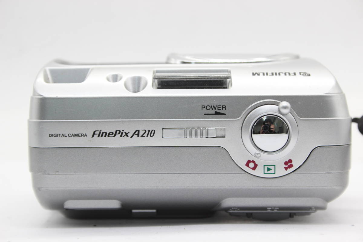 【返品保証】 【便利な単三電池で使用可】フジフィルム Fujifilm Finepix A210 3x コンパクトデジタルカメラ s6768_画像6