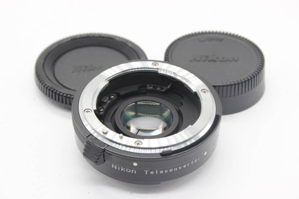 【美品 返品保証】 ニコン Nikon Teleconverter TC-14A 1.4x 前後キャップ付き テレコンバーター s7098