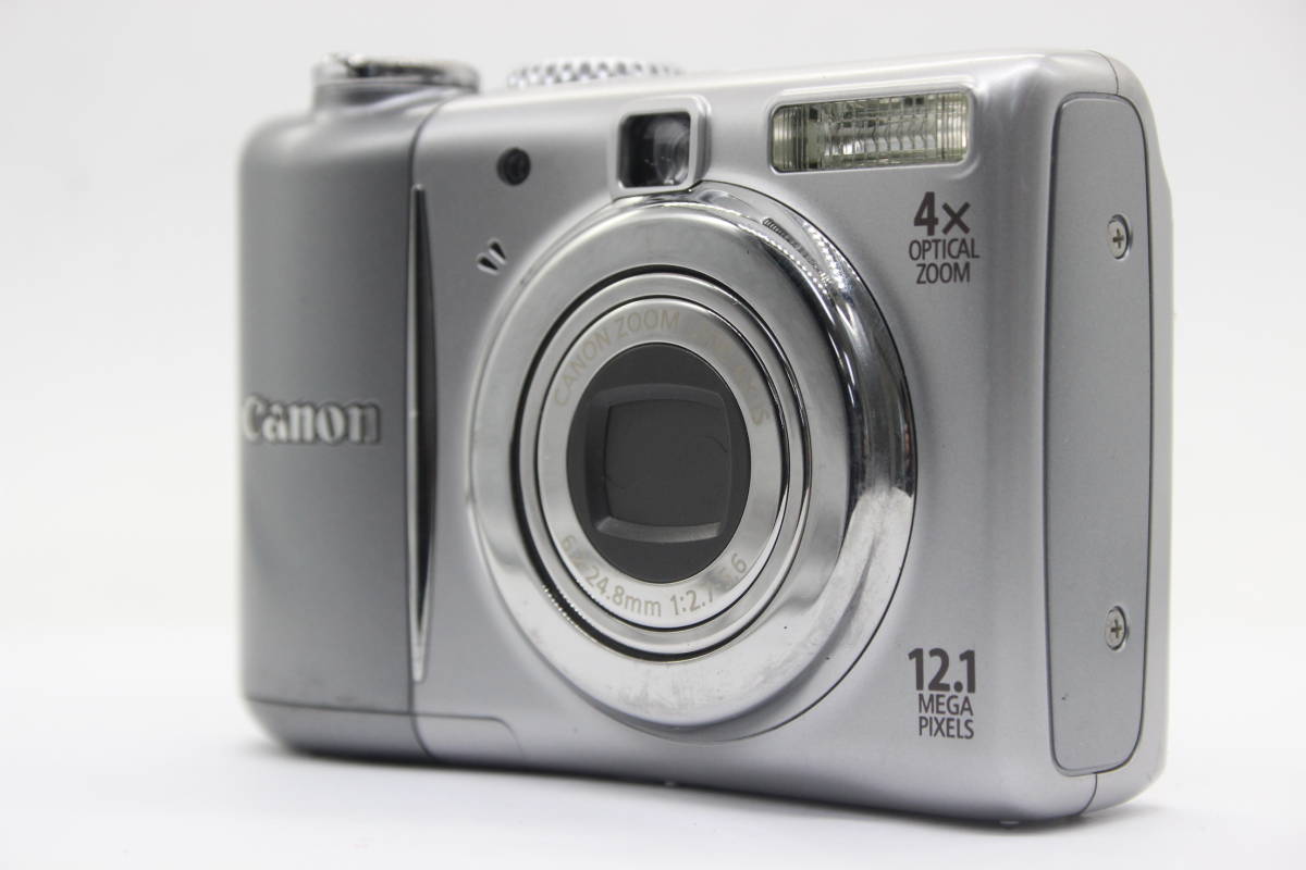 【返品保証】 【便利な単三電池で使用可】キャノン Canon PowerShot A1100 IS 4x コンパクトデジタルカメラ s7119