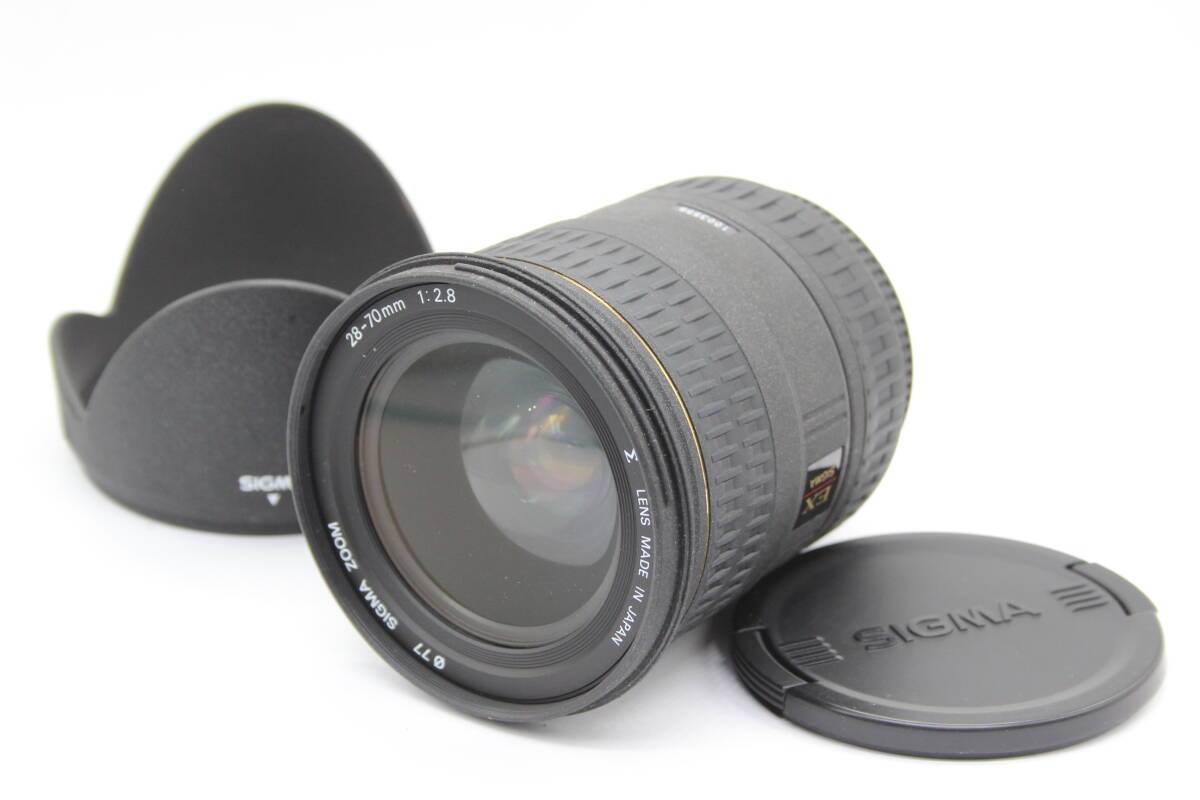 【返品保証】 シグマ Sigma Zoom 28-70mm F2.8 フード付き ペンタックスマウント レンズ s7007