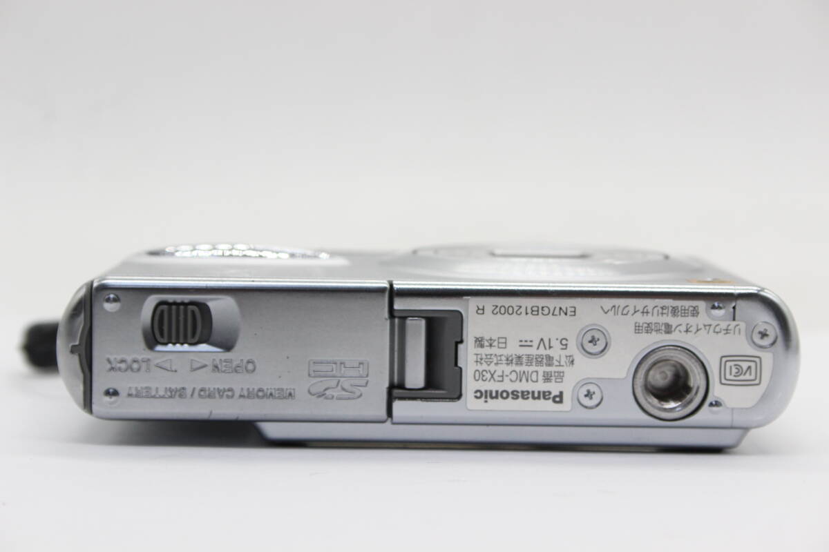 【返品保証】 【元箱付き】パナソニック Panasonic LUMIX DMC-FX30 バッテリー チャージャー付き コンパクトデジタルカメラ s7040の画像8