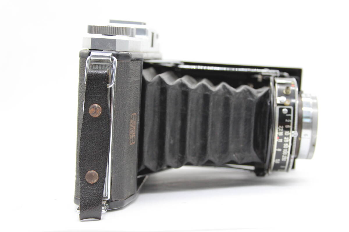 【訳あり品】 ツァイスイコン Zeiss Ikon Ikonta Novar 105mm F3.5 蛇腹カメラ s7059_画像4
