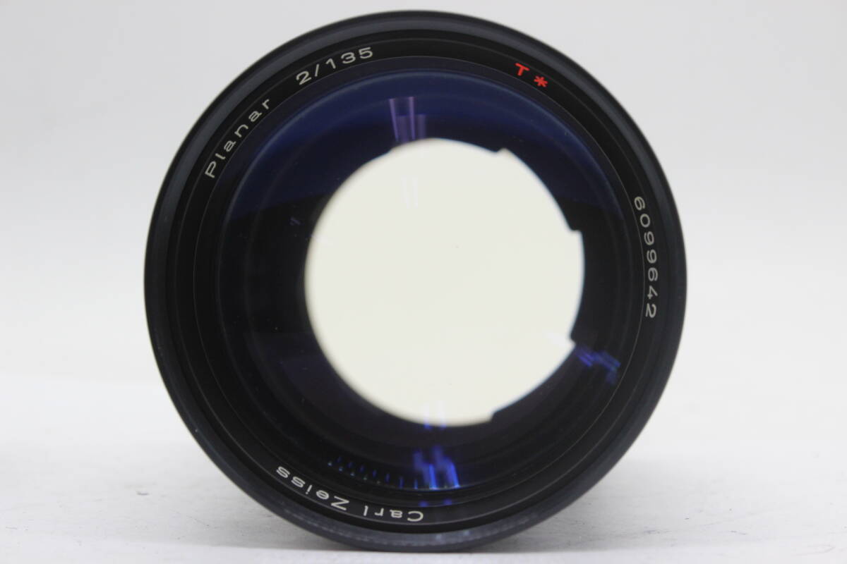 【返品保証】 Contax カールツァイス Carl Zeiss Planar 135mm F2 T* AEG レンズ s7321の画像2