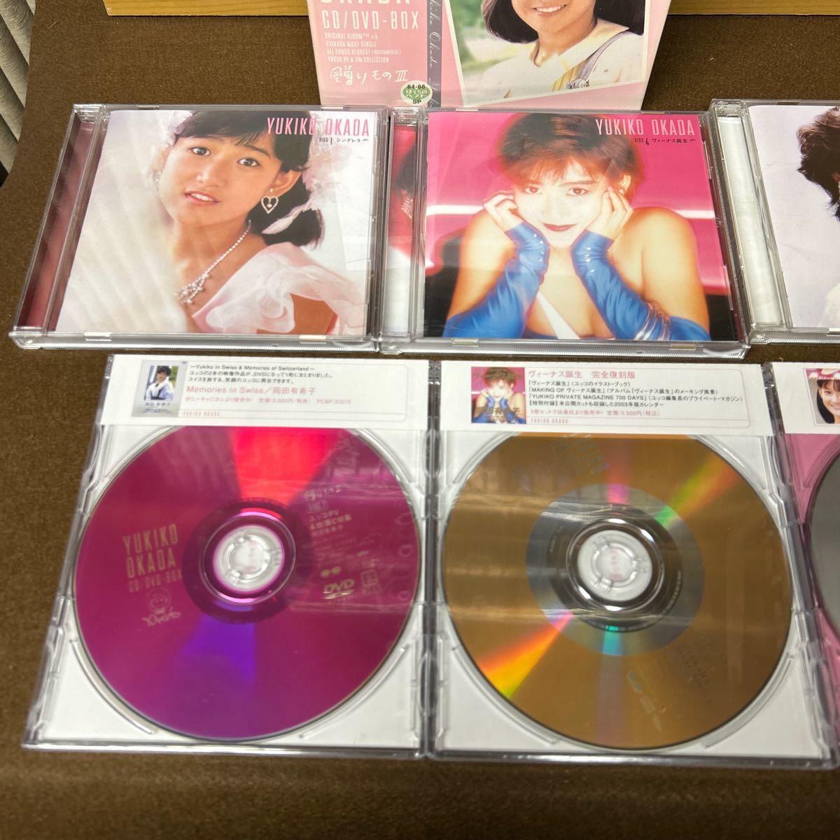岡田有希子　CD/DVD-BOX 贈りものⅢ 美品_画像3