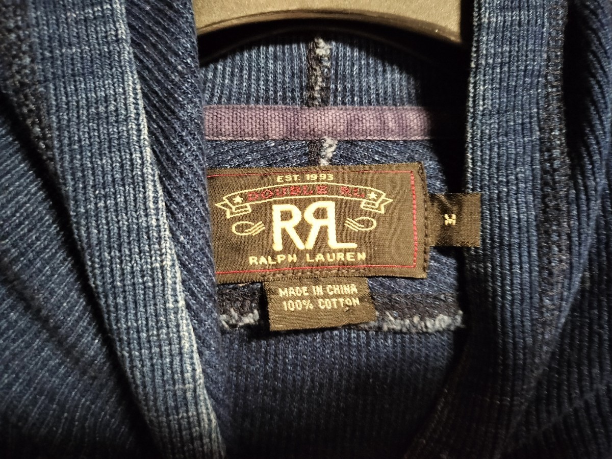 ＲＲＬ ダブルアールエル デニム パーカー Mサイズ_画像2