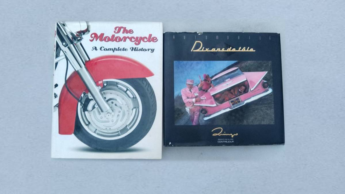 定価１万以上◆写真集中古洋書The Motorcycle A Complete History Roland Brown/バイクの歴史◆自動車の写真集 Dix ans de tole automibile_画像1