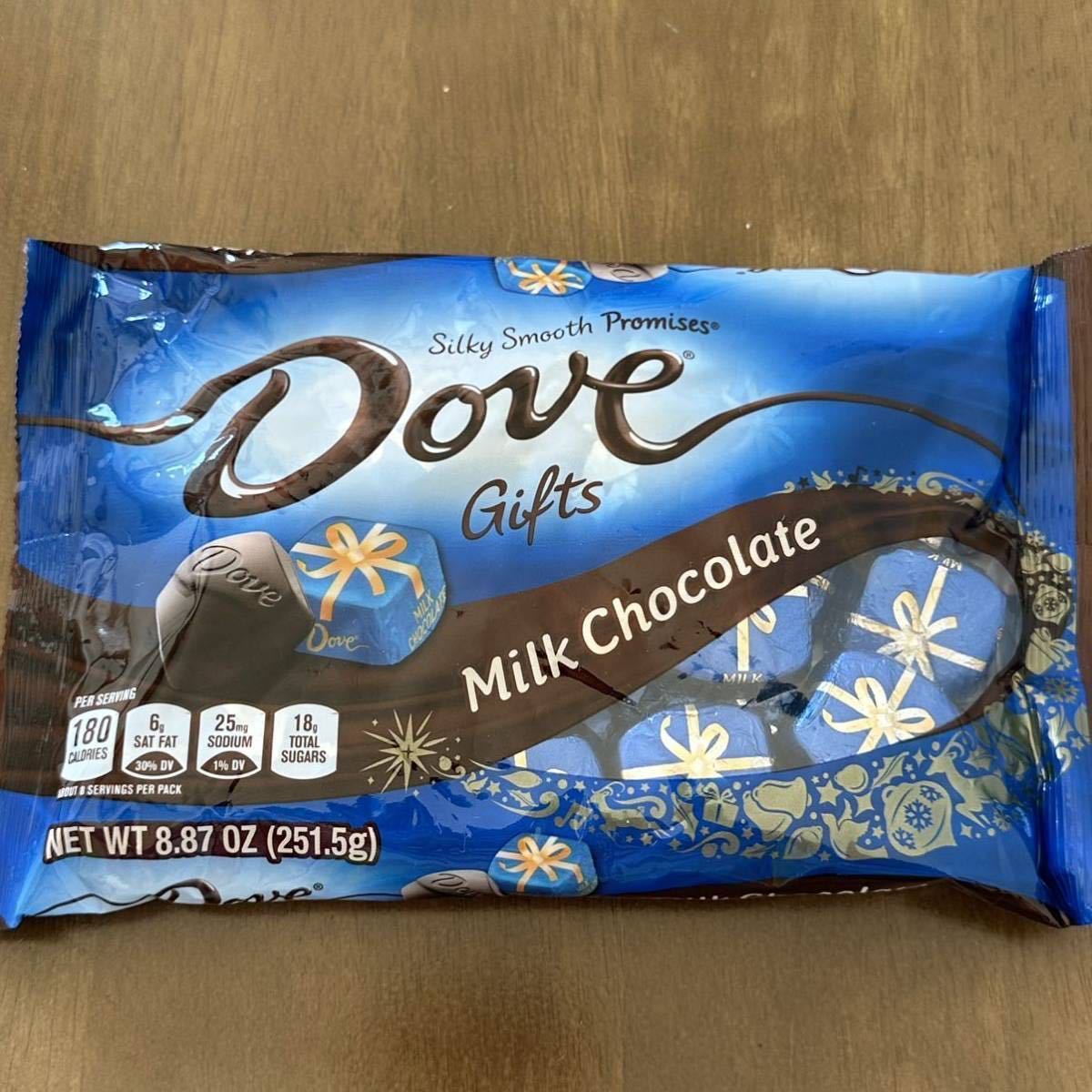Dove Dub milk chocolate 251.5g America abroad confection chocolate Valentine gift present . hem dividing small gift beautiful taste .. new goods 