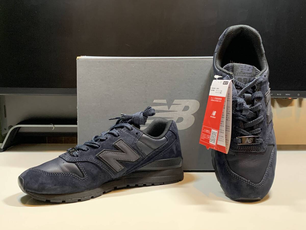 【★新品未使用★♪】CM996　ニューバランス new balance CM996　UB2(ネイビー) ワイズD 24.5cm　【♪ユニセックス　レディース♪】