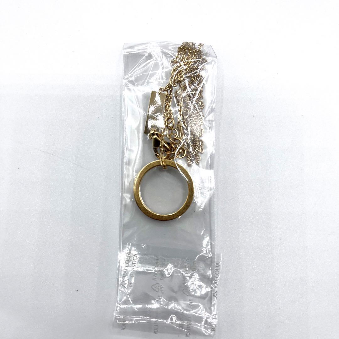 ★新品希少★Maison Margiela リングトップネックレス NECKLACE メゾンマルジェラの画像8